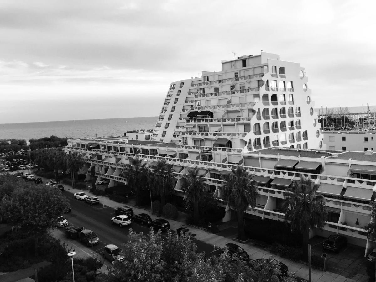 Studio 2-3 Pers Parking Clim Vue Port Et Mer La Grande-Motte Exterior foto